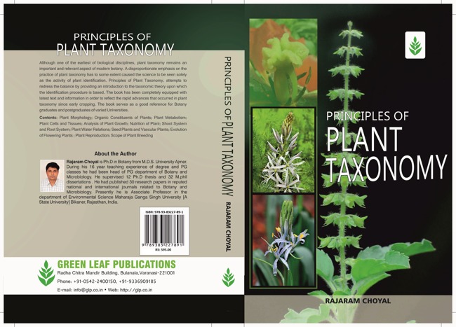 Principles of Plant Taxonomy